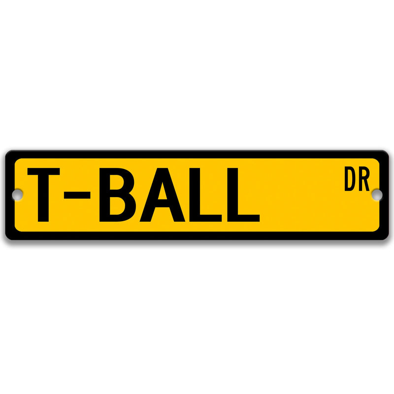 T-Ball Sign, TBall Sign, Gift for T-Ball Player, Baseball Decor, T Ball Wall Sign Baseball Game Sign T Ball Birthday Party Sign, S-SSS002