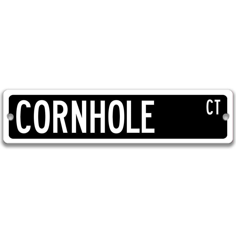 Cornhole, Custom Cornhole Sign, Corn Hole Yard Game Sign, Outdoor Party Wedding Party Lawn Game Backyard Bag Toss Events Cornhole S-SSS012