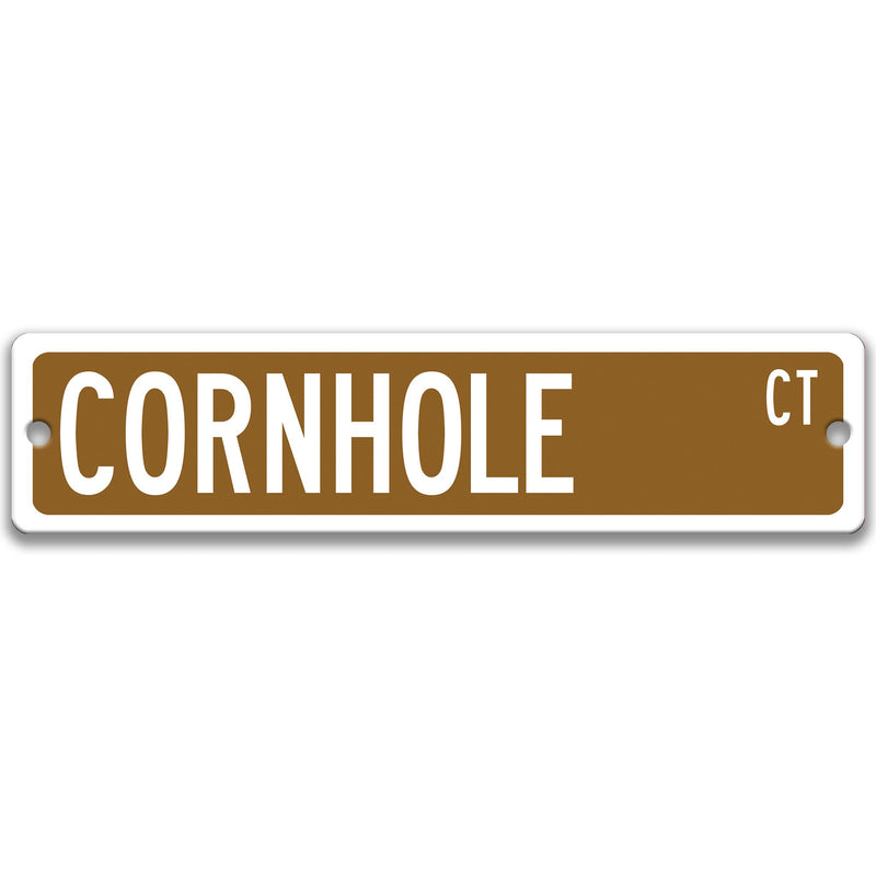 Cornhole, Custom Cornhole Sign, Corn Hole Yard Game Sign, Outdoor Party Wedding Party Lawn Game Backyard Bag Toss Events Cornhole S-SSS012