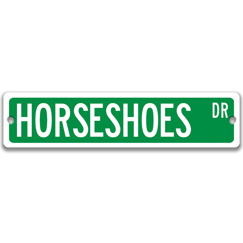 Horseshoes, Custom Horseshoes Sign, Horseshoe Yard Game Sign, Outdoor Party Games, Wedding Lawn Game Backyard Events Horseshoes, S-SSS013
