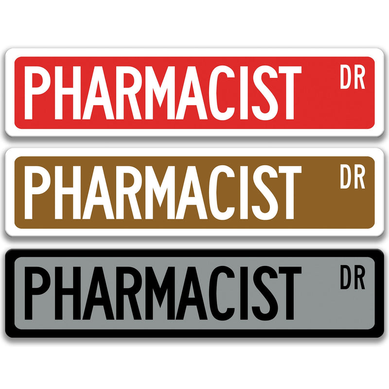 Pharmacist Gift, Pharmacist Sign, Pharm D Student, Pharmacy, Medical School Pharmacist Decor, Druggist, RX, Pharmaceutical Chemist Q-SSO056