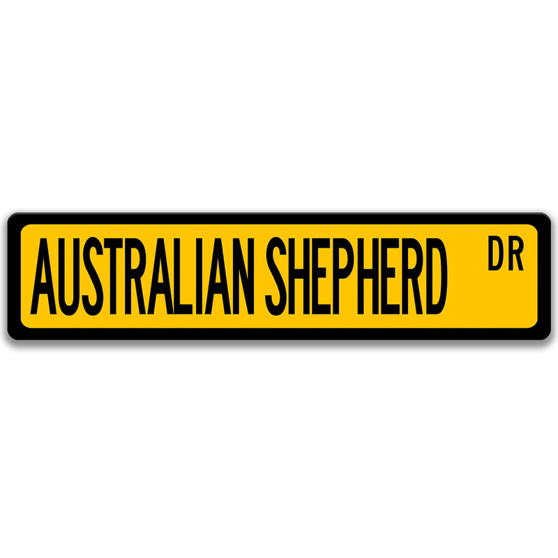 Australian Shepherd Sign, Australian Shepherd Dog, Australian Shepherd Gift, Australian Shepherd Decor, Australian Shepherd Lover 8-ANM003