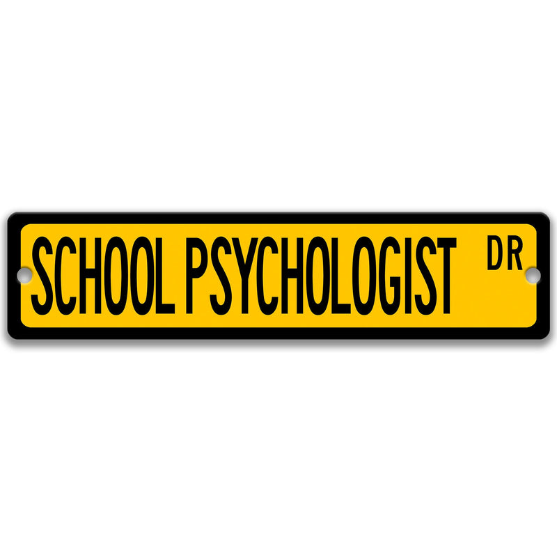School Psychologist, Guidance Counselor, Clinician, School Social Worker, Back to School Gift, Psychotherapist, Counseling Sign Q-SSO071