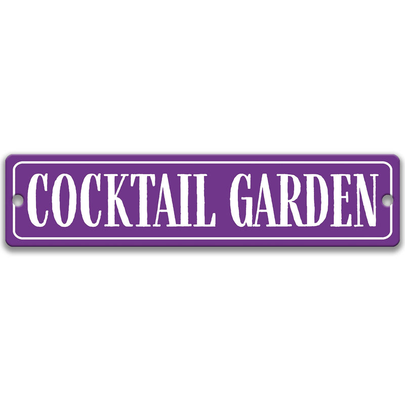 Cocktail Garden Sign, Herb Garden Sign, Container Garden Ideas, Edible Garden, Bartender Sign, Backyard Garden Decor, Alcohol G-SUM007
