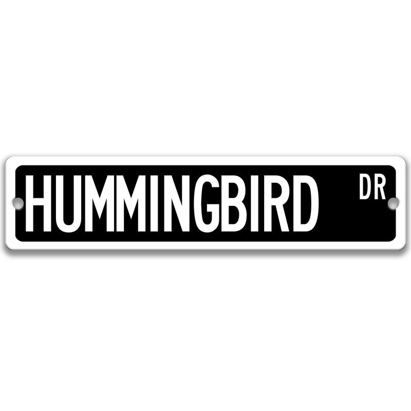 Hummingbird Sign, Backyard Bird Watcher Gift, Aviary Sign, Pollinator Sign, Butterfly garden Sign, Hummingbird Lover, Metal Sign 8-ANM068