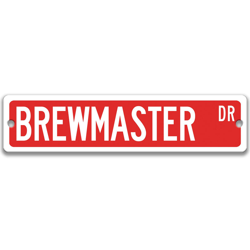 Brewmaster Beer Sign, Brewmaster Beer Lover Gift, Craft Beer Lover Decor, Beer Drinker, Beer Connoisseur, Beer Brewer Accessories P-SSL005
