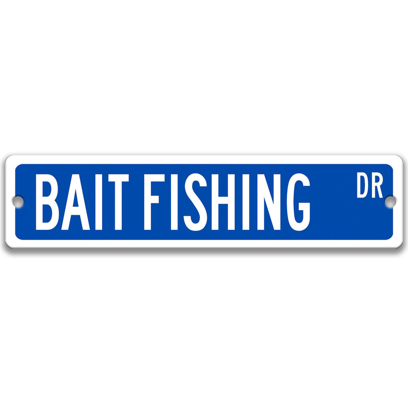 Bait Fishing Sign, Gift for Fisherman, Fishing and Tackle, Fish Shack Decor, Outdoor Sign, Bar Sign, Lake Fishing Sign Fishing Hole S-SSS073