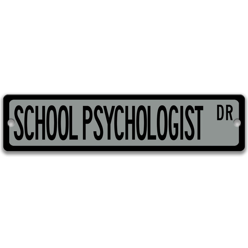 School Psychologist, Guidance Counselor, Clinician, School Social Worker, Back to School Gift, Psychotherapist, Counseling Sign Q-SSO071