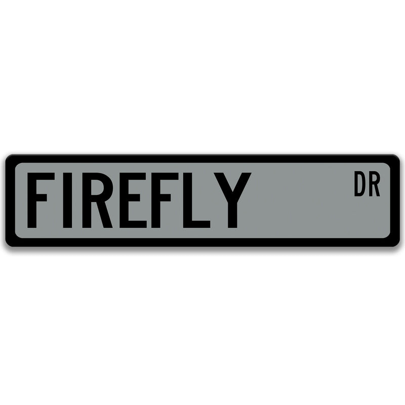 Firefly Sign, Firefly Decor, Firefly Gift, Firefly Lover Gift, Custom Firefly Owner Gift, Metal Firefly, Lightning bug, Lantern fly 8-SSA011