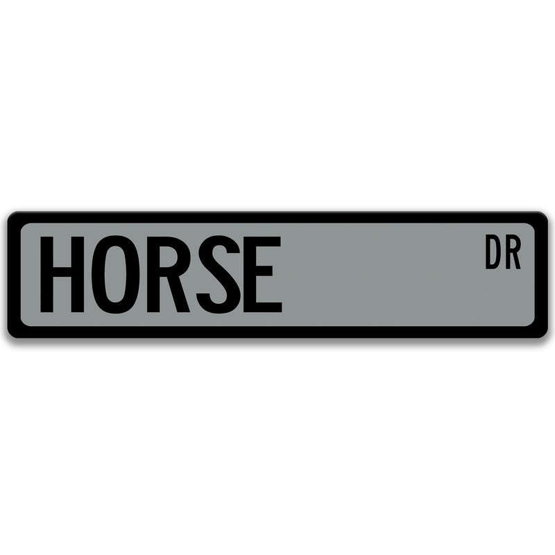 Horse Sign, Horse Decor, Horse Gift, Horse Lover, Custom Horse Gift, Metal Horse Sign, Horse Stable Sign, Horse Corral Sign 8-SSA018